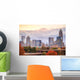 Downtown Charlotte North Carolina Skyline Wall Decal
