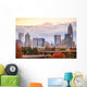 Downtown Charlotte North Carolina Skyline Wall Decal