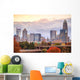 Downtown Charlotte North Carolina Skyline Wall Decal