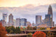 Downtown Charlotte North Carolina Skyline Wall Decal