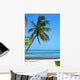 Palm Tree Beach Wall Decal Design 2