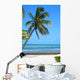 Palm Tree Beach Wall Decal Design 2