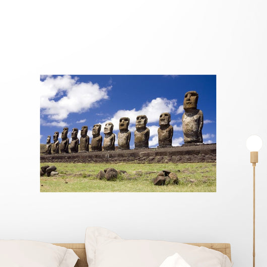 Moais En Isla Pascua Wall Decal