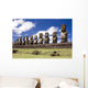 Moais En Isla Pascua Wall Decal