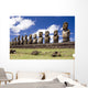 Moais En Isla Pascua Wall Decal