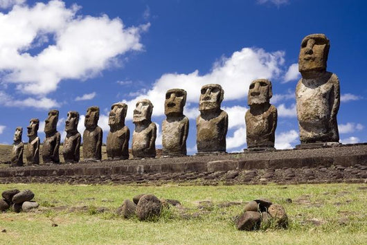 Moais En Isla Pascua Wall Decal