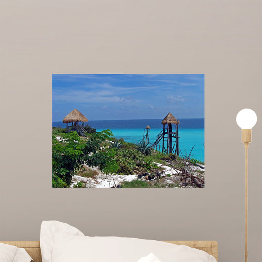 Mexiko Yucatan Isla Mujeres Wall Decal