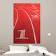 Rounding Track Field Wall Decal