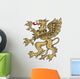 Gold Griffin Wall Decal