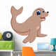 Illustration Baby Monk Seal Wall Decal