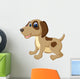 Illustration Cute Dog Cartoon Wall Decal