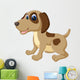 Illustration Cute Dog Cartoon Wall Decal