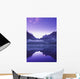 Lake and Scenic Mountains Wall Decal