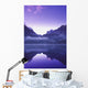 Lake and Scenic Mountains Wall Decal
