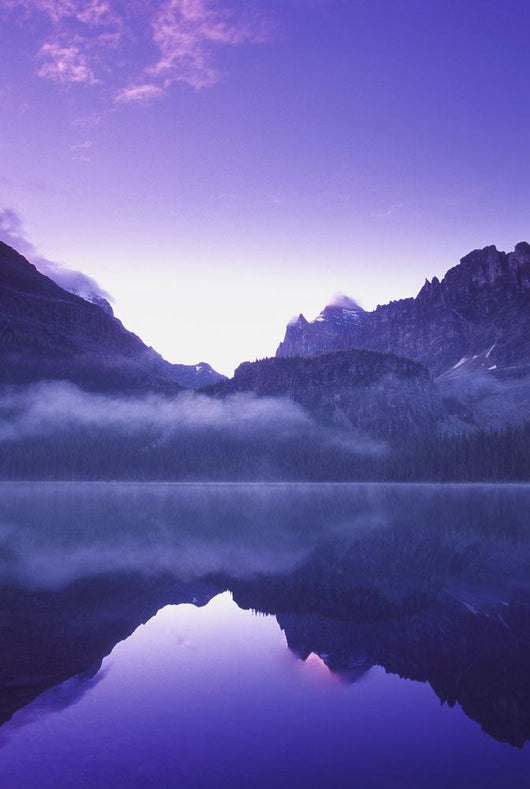 Lake and Scenic Mountains Wall Decal