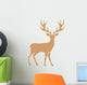 Deer with Antlers Wall Decal