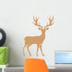Deer with Antlers Wall Decal