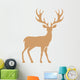 Deer with Antlers Wall Decal