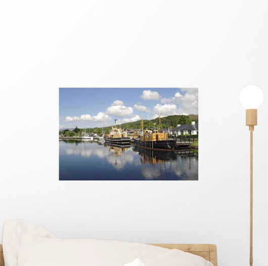 Harbor Caledonian Canal Wall Decal