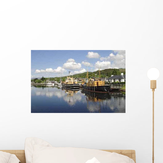 Harbor Caledonian Canal Wall Decal