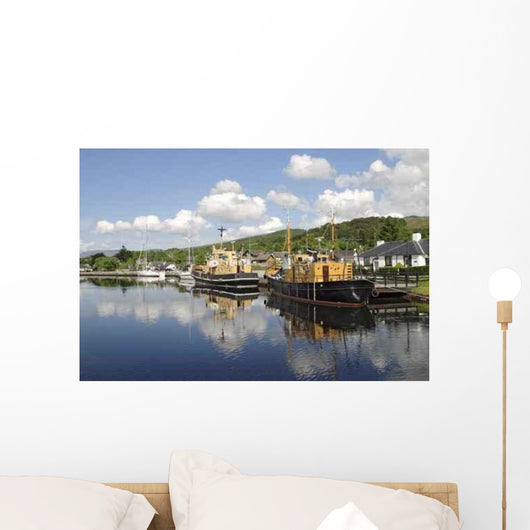 Harbor Caledonian Canal Wall Decal