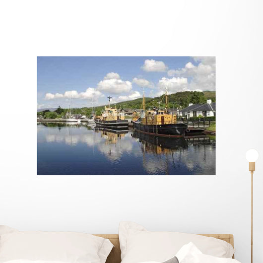 Harbor Caledonian Canal Wall Decal