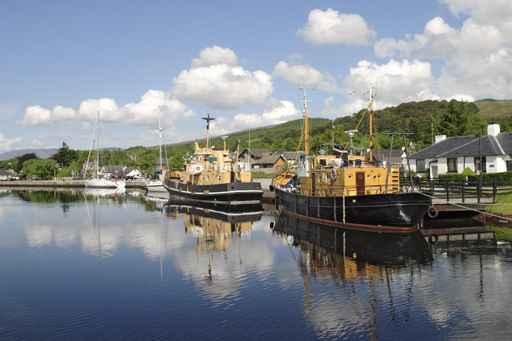 Harbor Caledonian Canal Wall Decal