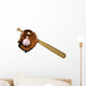 Baseball Bat Ball and Wall Decal