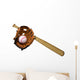 Baseball Bat Ball and Wall Decal