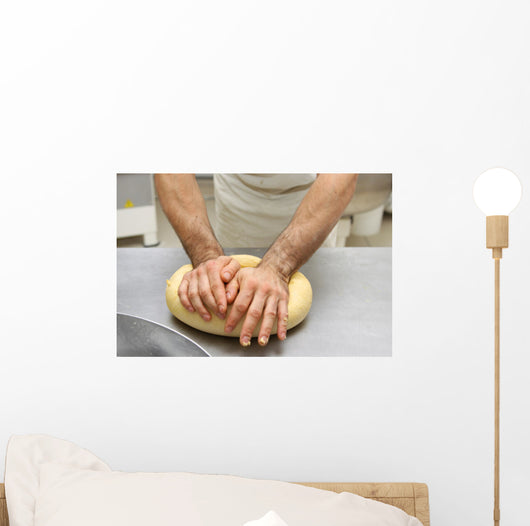 Baker Who Works Paste Wall Decal
