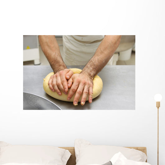 Baker Who Works Paste Wall Decal