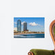 Barcelona City Scape Wall Decal