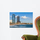 Barcelona City Scape Wall Decal