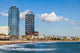 Barcelona City Scape Wall Decal