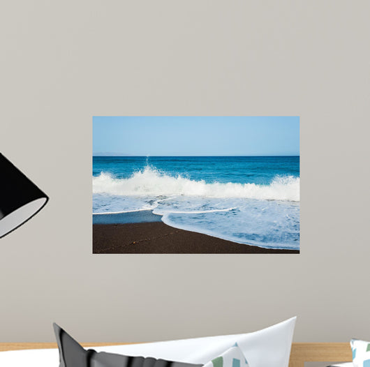 Beautiful Beach with Turquoise Wall Decal