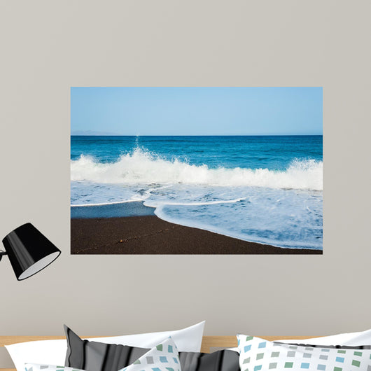 Beautiful Beach with Turquoise Wall Decal
