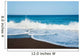 Beautiful Beach with Turquoise Wall Decal