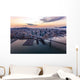 Aerial San Francisco Sunset Wall Decal