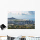 Dramatic Honolulu and Diamond-head Wall Decal