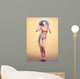 Sexy Swimsuit Pin-up Woman Wall Decal