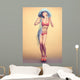 Sexy Swimsuit Pin-up Woman Wall Decal
