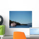 Wheel and Steam Boat Wall Decal