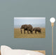 Elephant Mother and Calf Wall Decal