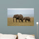 Elephant Mother and Calf Wall Decal