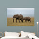 Elephant Mother and Calf Wall Decal