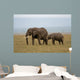 Elephant Mother and Calf Wall Decal