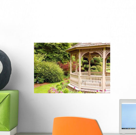 Garden Gazebo Wall Decal