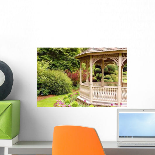 Garden Gazebo Wall Decal