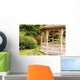 Garden Gazebo Wall Decal