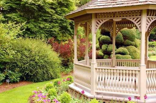 Garden Gazebo Wall Decal